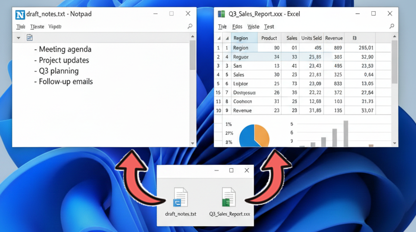 ドキュメントを「ファイル名を指定して実行」から開く